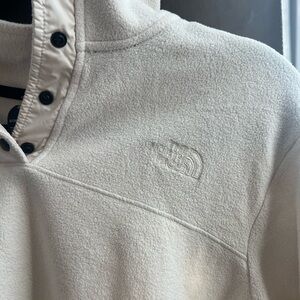 The North Face White Fleece Jacket